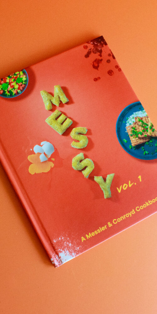 Messy Cookbook design