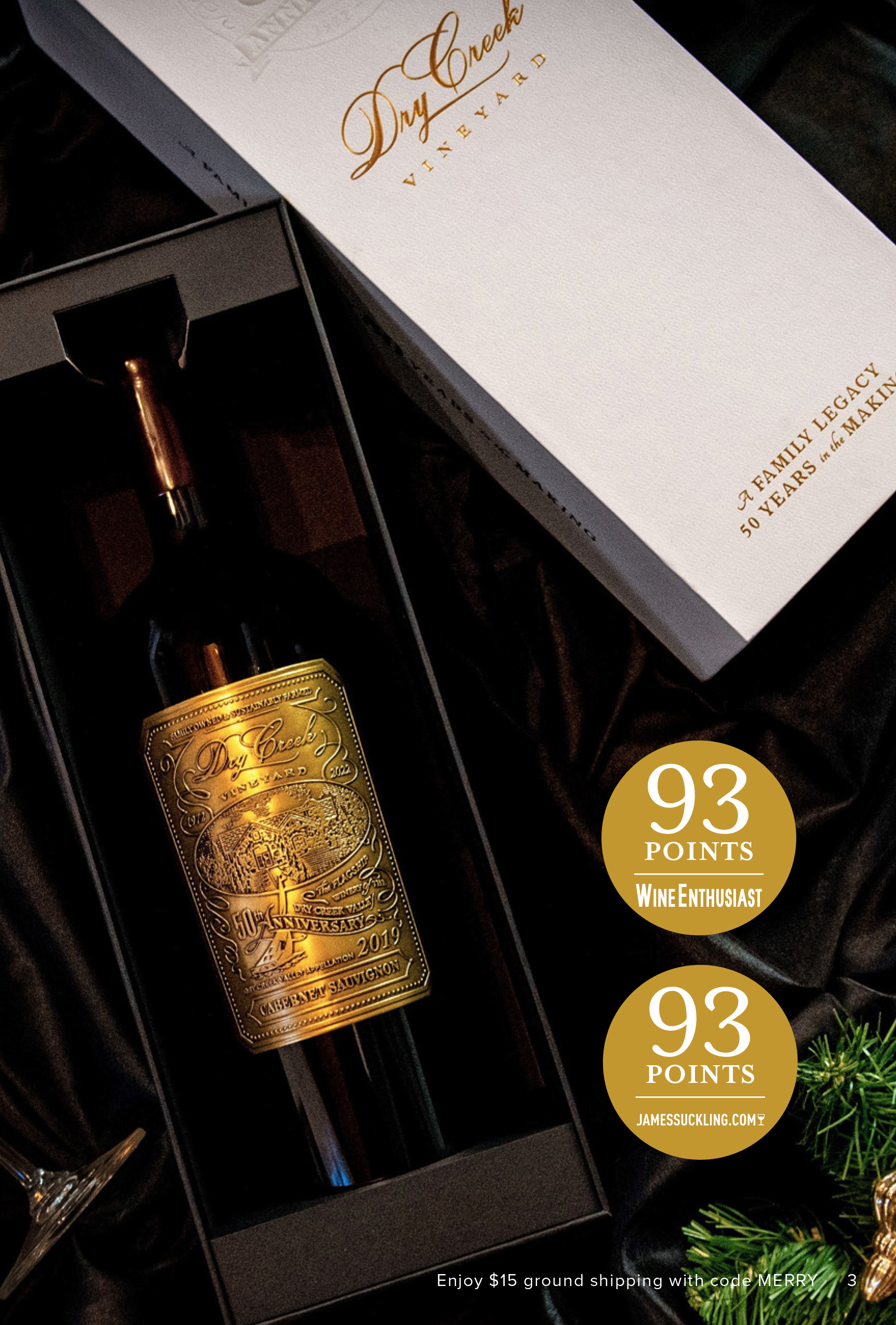 Dry Creek Vineyard 2023 Holiday Direct Mail Catalog