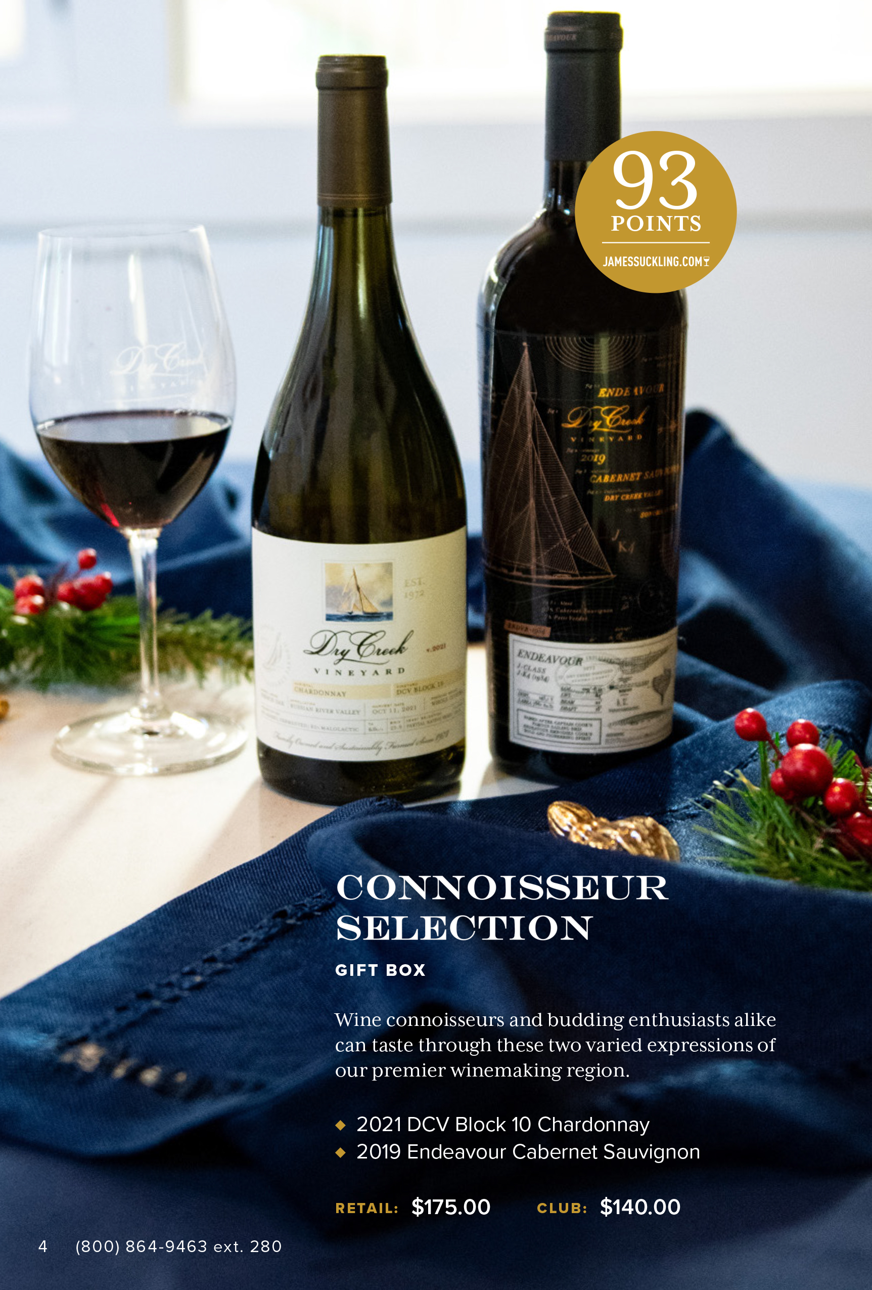 Dry Creek Vineyard 2023 Holiday Direct Mail Catalog