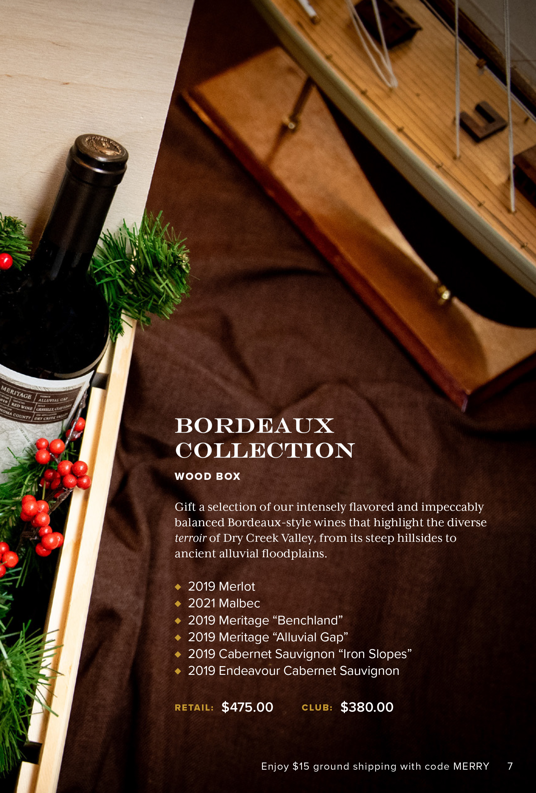 Dry Creek Vineyard 2023 Holiday Direct Mail Catalog