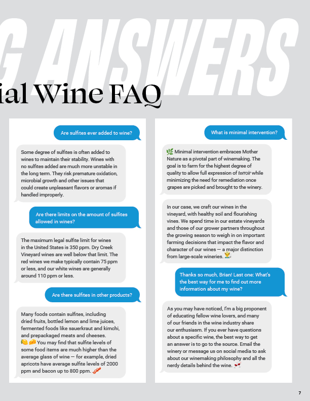 Newsletter_2024_Summer7 Dry Creek Vineyard Newsletter Summer 2024